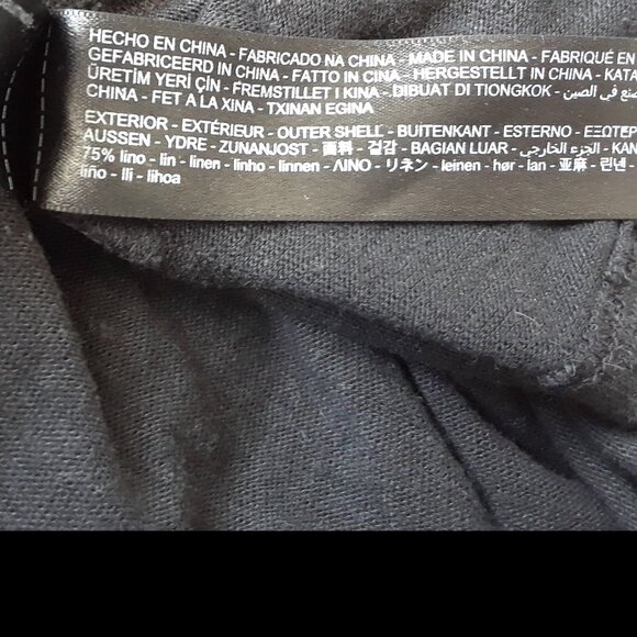 Massimo Dutti Linen Cotton T-Shirt XL - Picture 7 of 7